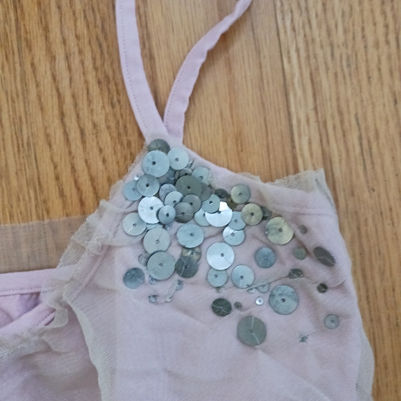 Vintage Mason Y2K Mesh and Sequin Tank Top - Picture 4 of 5